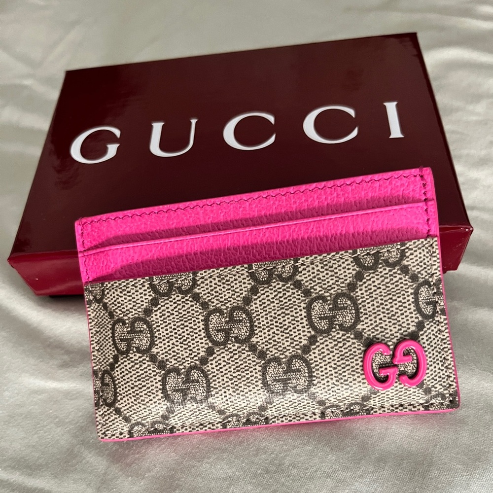 Gucci Bi-Color GG card case holder